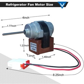 3015924900 Refrigerator Evaporator Fan Motor Part# D4612AAA36 Compatible with Kenmore Fits Replace 11173027711, 11173022120
