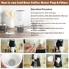 Reusable Coffee Filters Compatible with Toddy Cold Brew Maker -