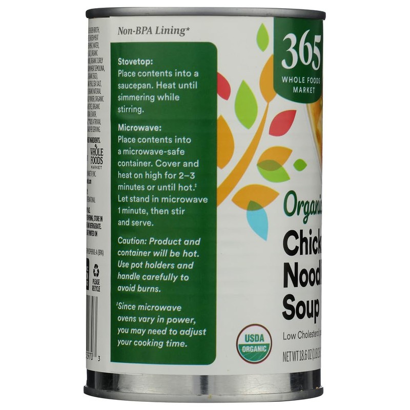 365 by Whole Foods Market, Organic Chicken Noodle Soup, 18.6