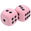 Vaguelly 2pcs EVA Dices Children Game Dice Toy Large Foam