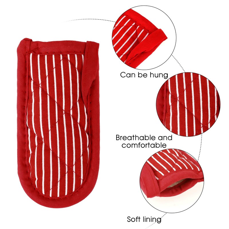 2PCS Hot Pan Handle Sleeves Heat Resistant Handle Covers Cast