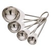 KitchenCraft KCMEASUREDL Measuring Spoon Set Stainless Steel, 4 Piece