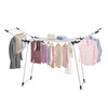 YUBELLES Clothes Drying Rack, Gullwing Laundry Rack, Collapsible, Space-Saving Laundry