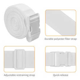 hongmo 10 Metre Mattress Holder - Connects Two Mattresses to a Generous Sleeping Surface | Variably Adjustable with Mattress Stop and Holder | Double Bed Bridge, Bed Bridge, Mattress Wedge