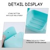 4 Pieces Soap Dish And 2 Pieces Bubble Bag, Waterproof