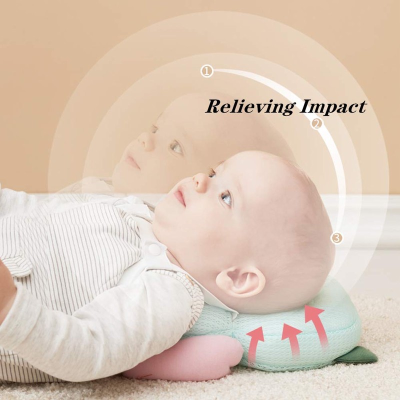 Bebamour Baby Head Protective Heads Support for Infants Headrest Back