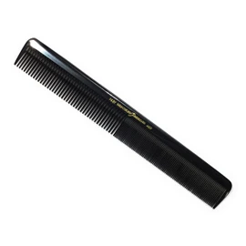 Hercules Sägemann 1637-480 Professional Hair Cutting Comb, Natural Rubber Hair Comb with 2 Teeth, Coarse and Fine, 8.5 Inches, Universal Comb