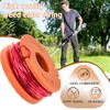 8 PCS Worx Strimmer Spool Replacement for WG151/WG154/WG155/WG160/WG163/WG175/WG180/WA0004/WA0010-1.65mm x 3.04m