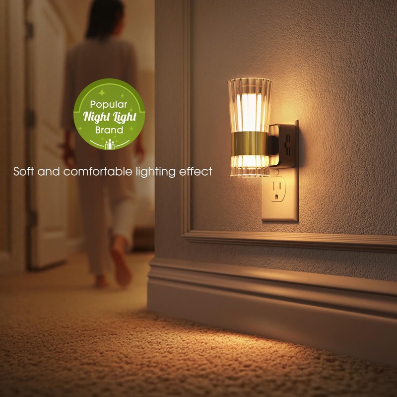 Night Light, Night Lights Plug into Wall, Soft White LED