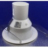 Elite Lighting B531W-WH 5” Recessed Lighting Shallow Baffle Trim White