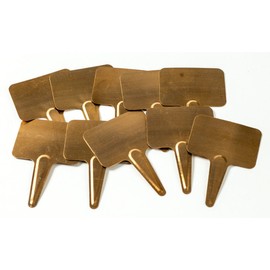 Nutley's T-Shape Copper Labels Plant Seedling Markers (Pack of 20)