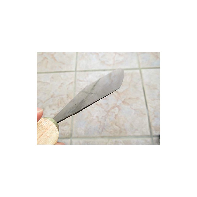Crude - Chinese Vegetable Cleaver Knife, 7 inch, Carbon Steel,