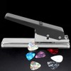 Guitar Bass Plectrum Pick Punch Metal Maker with 2 Molds