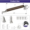 Dluno 1 Set Brown Screen Door Closers, Storm Door Closer