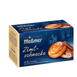Meßmer Cinnamon Snail, 18 Bags, Pack of 10 (10 x 45 g)