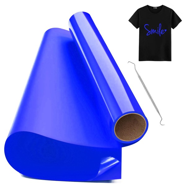 Hengrongshen Plotter Film Textile Blue, 30.5 cm x 150 cm