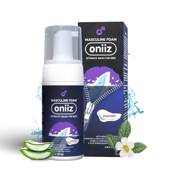 ONIIZ Masculine Foam Men's Intimate Wash Perfume Refreshing & Hydrating