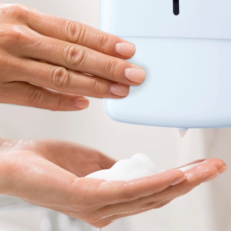 Jofel AC80050 Refillable Soap Dispenser, 0.85 litres, White