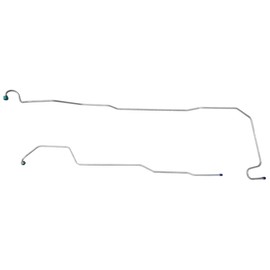 Inline Tube Compatible with 1987-93 Jeep Wrangler YJ 4.0L 6CYL 5/16" Trans Cooler Lines 2pc, Stainless