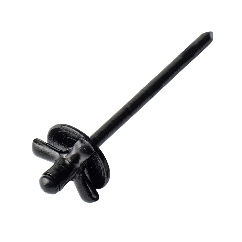 ISPINNER 50pcs 3/16" x 1" Large Head Tri-Fold Exploding Aluminum