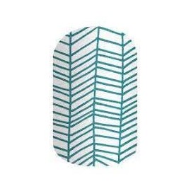 Jamberry Teal Zeal 0316 23A5 Nail Wrap (Full Sheet)