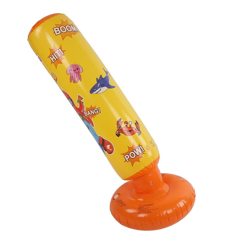 Inflatable Boxing Column Children Kids Hitting Punching Bag Sandbag Pressure