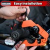 TOKCKYBL Motorcycle Lock, Heavy Duty Anti Theft Helmet, Brake and