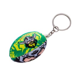 Canberra Raiders NRL Rugby League Squishy Football Soft Ball Keyring