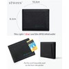 maskfactory stwees bifold leather wallets - Ultra slim, RFID, Front