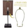 8 inch Lamp Shade Harp Holder Lamp Harp Adapter, Iron
