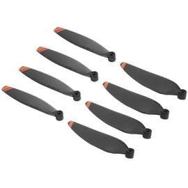 Alomejor 2 Pairs Propeller Replacement Part Drone Accessories Suitable for Replacement Drone Propeller Propeller (Orange Edge)