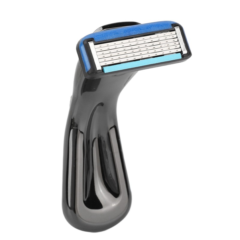 Men Manual Razor Six Blades Waterproof Precise Portable Removable Quick
