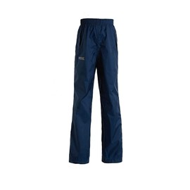 Regatta - Copripantaloni Impermeabili impacchettabili, Donna, Colore Blu (Midnight), Taglia Produttore Medium (38-40 EU)