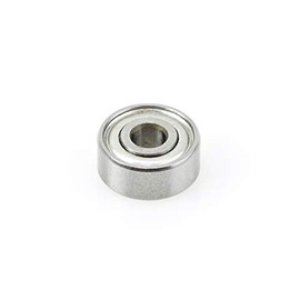 Amana Tool - 47704 Steel Ball Bearing Guide 3/8 Overall Dia x 1/8 Inner Dia x 5/32 Height