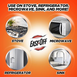 Easy-Off Specialty Kitchen Degreaser Cleaner, Clear, Lemon, 16 Fl Oz | Easy-Off