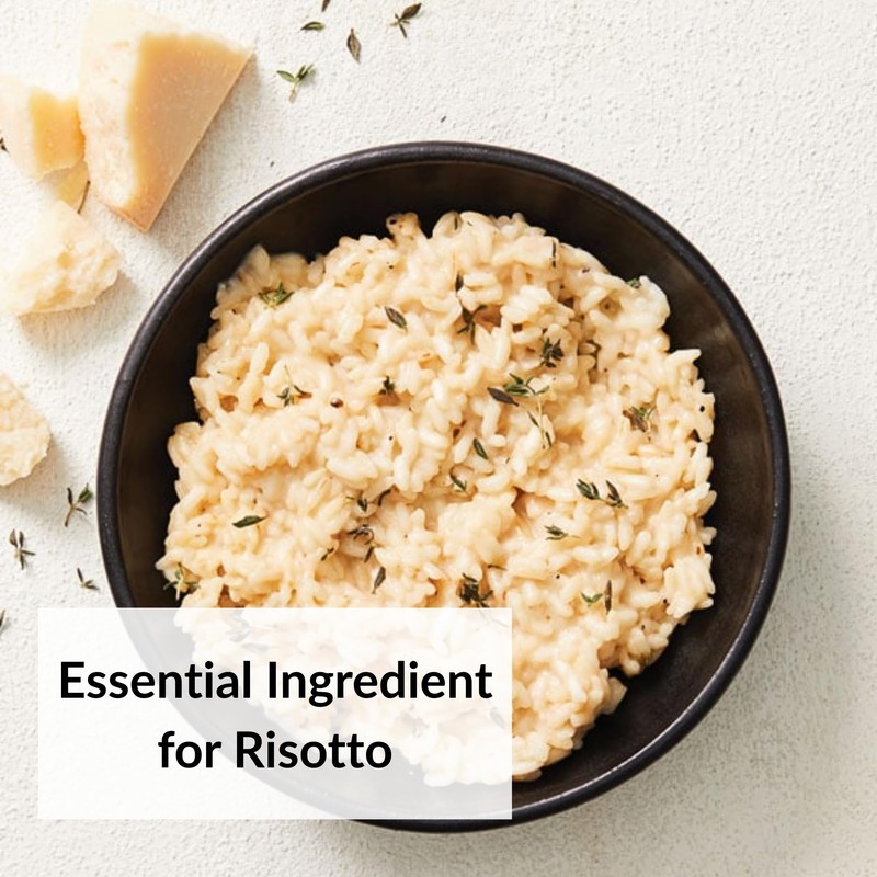 DeLallo Arborio Rice, For Risotto, Made in Italy, Short Grain