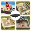 Sandpit Cover, 150 x 150 x 20 cm Tarpaulin Sandpit
