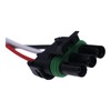 HOLDWELL 12V 90A 5 Wire Coil Commander Solenoid Connector Coil