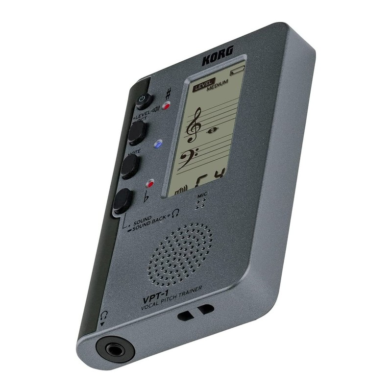 Korg VPT-1 Vocal Pitch Trainer w/ Five-Line Musical Staff Display