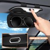 zipelo Sunglasses Holder for Car Sun Visor, Protective Automotive Eyeglasses