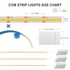 OMIKA COB LED Light Strip, Wireless 3-Pack 3.3ft 2700K Warm