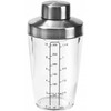 Cole & Mason H106999 Salad Dressing Shaker, Transparent/Silver