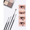 4-Piece Precision Eye Makeup Brush Set for Detailed Looks –