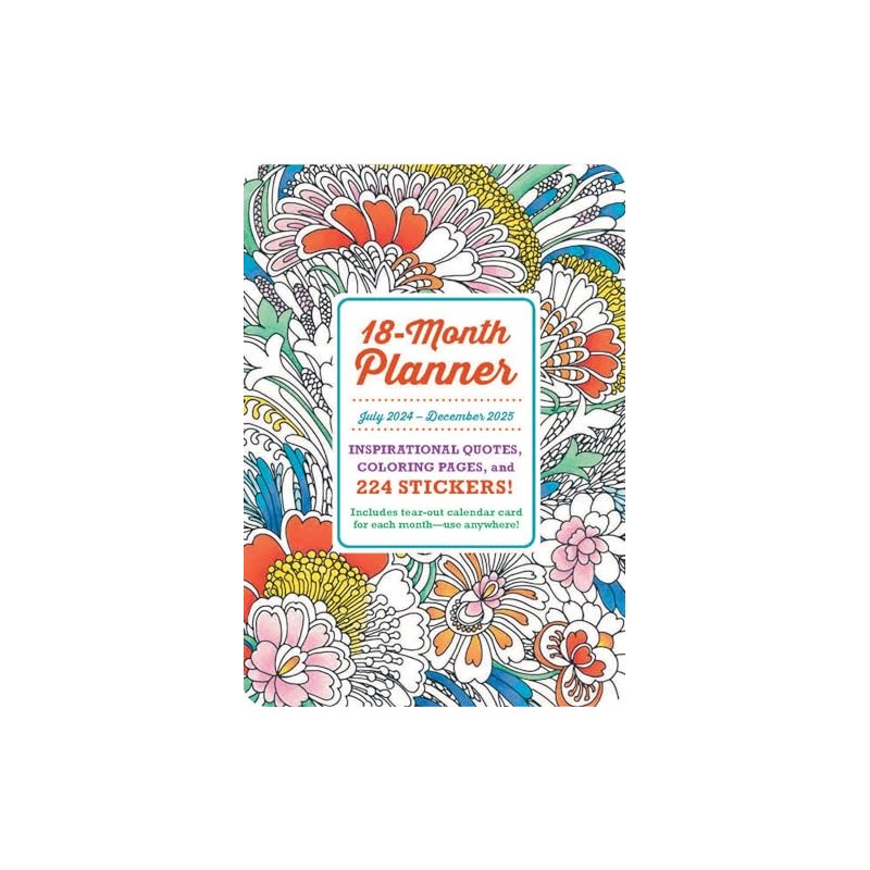 2025 Coloring Planner