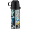 Skater SKDC4-A Children's Stainless Steel Water Bottle, 2-Way Direct Drinking,