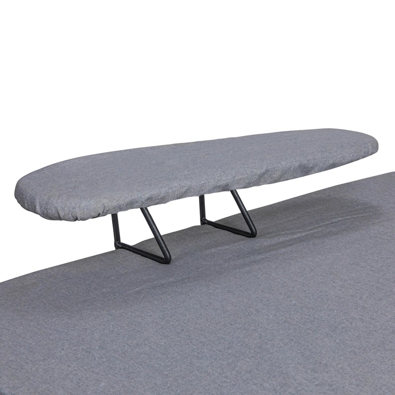 Household Essentials Wide Mega Ironing Board 4-Leg, Steel Top Pressing