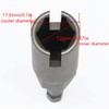 1PCS Deep Power Wing Nut Driver, 1/4" Hex Shank Slot