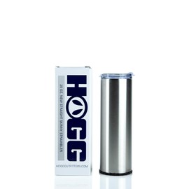 HOGG 20oz Straight Skinny Strawbler Stainless Steel Tumbler Case (25 Units) DIY, Customizable, Glitter, Epoxy, Bulk/Wholesale