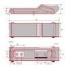 Mudder 2 Pcs Flexible Rubber Draw Latch, Front Storage Rack