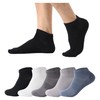 AFISHION Ankle Socks for Women & Men–Low Cut, No Show,